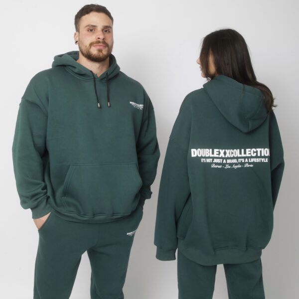 Classic Hoodie - Dark Teal Green