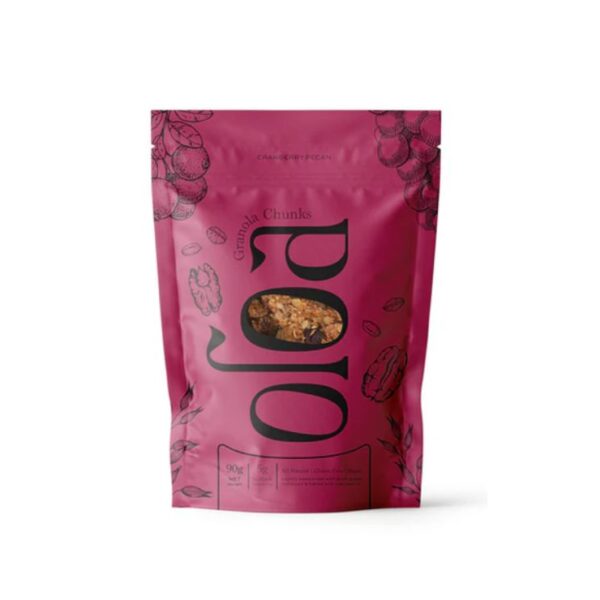 Oloa Cranberry Pecan Granola Chunks 90g