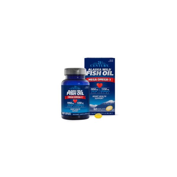 Alaska Wild Fish Oil Mega Omega-3 90 Capsule