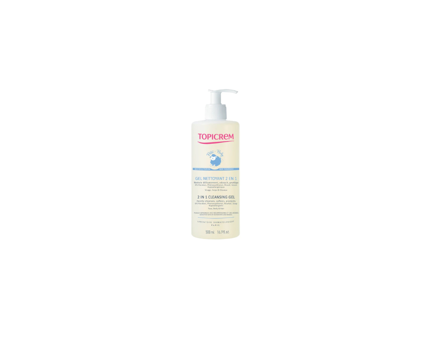 418 2 in 1 Cleansing Gel Topicrem - Image 1