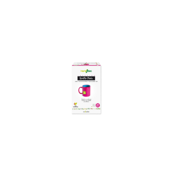 Flat Tummy Infusion Tea Herbal Filters Novadiet
