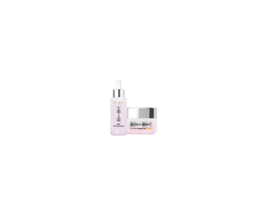 424 Glycolic Bright Serum Day Cream SPF17 L’Oreal Paris - Image 1