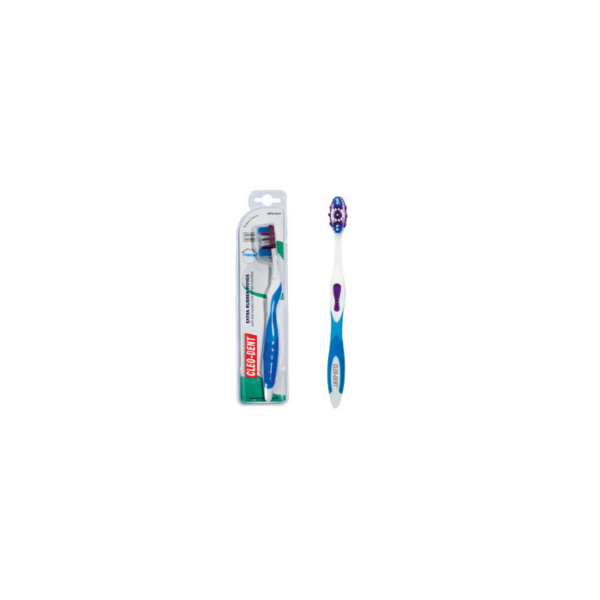Extra Rubber Wings Toothbrush Cleo-Dent