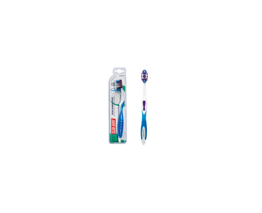 427 Extra Rubber Wings Toothbrush Cleo-Dent - Image 1