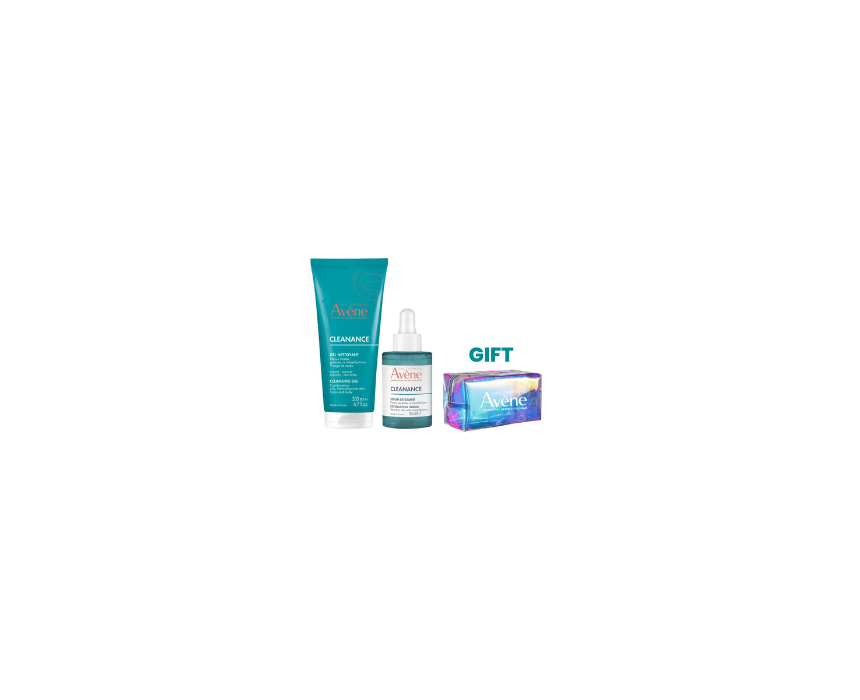 430 Cleansing Gel Exfoliating Serum Skincare Set Avene - Image 1