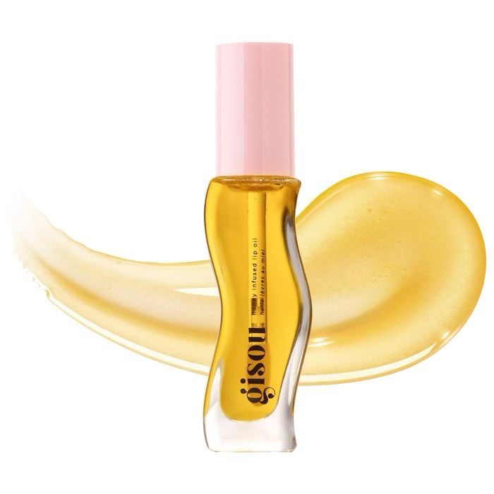 4310641777 GISOU HONEY INFUSED LIP OIL (honey gold)