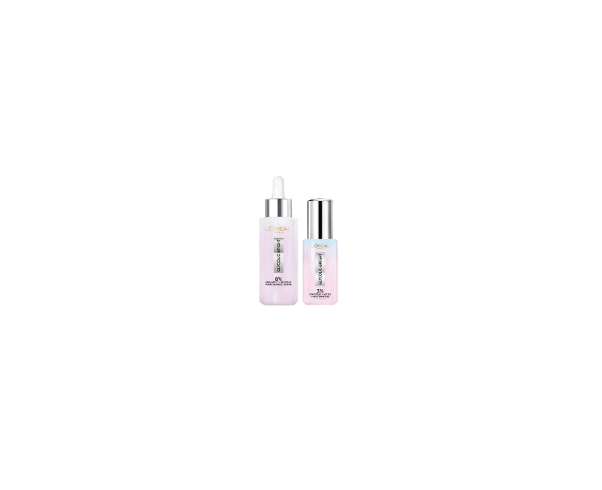 450 Bright Serum Eye Cream Duo Glycolic B3 L’Oréal Paris - Image 1