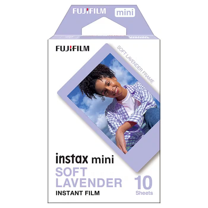 4547410520002 Instax Mini Soft Lavender Instant Film 10 Sheets