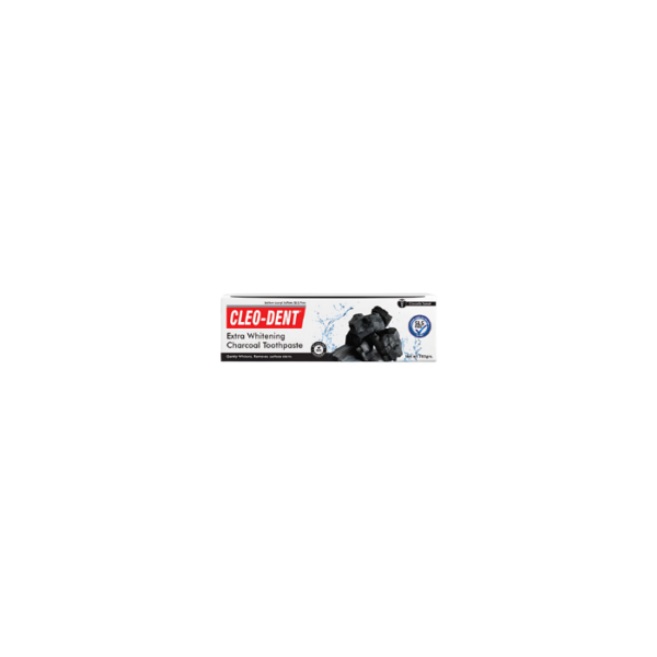 Extra Whitening Charcoal Toothpaste Cleo-Dent
