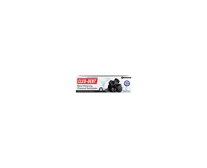 464 Extra Whitening Charcoal Toothpaste Cleo-Dent - Image 1