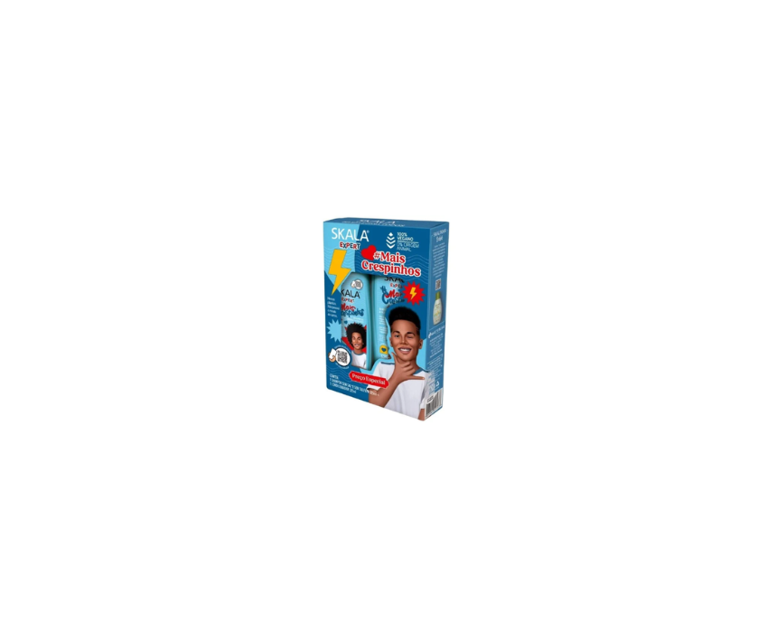 465 Kids Curly Hair Shampoo Conditioner Kit Skala Expert - Image 1