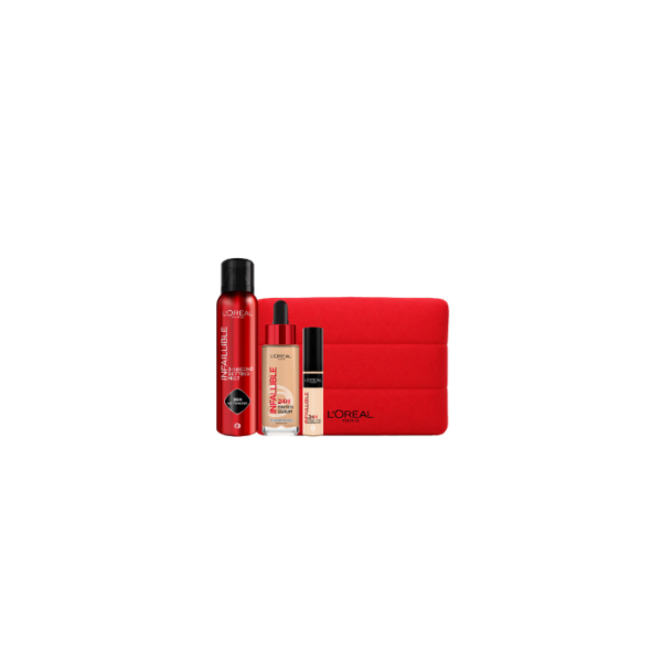 Makeup Set Serum Concealer Setting Mist L’Oréal