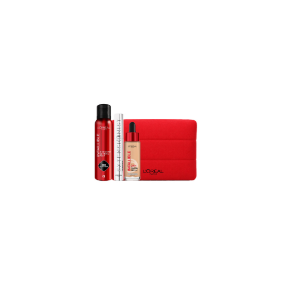 Makeup Set Setting Mist Serum Mascara L’Oréal