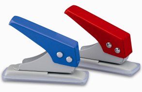 Puncher 1 Hole Red/Blue 12Sh#9210