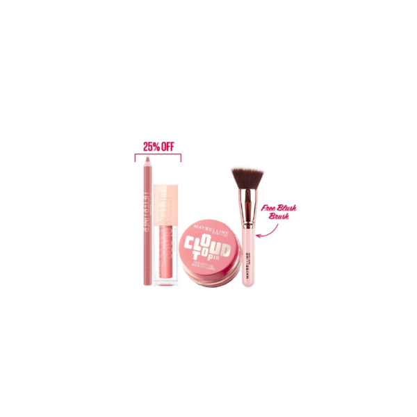 Makeup Set Cheek Lip Mousse Gloss Maybelline