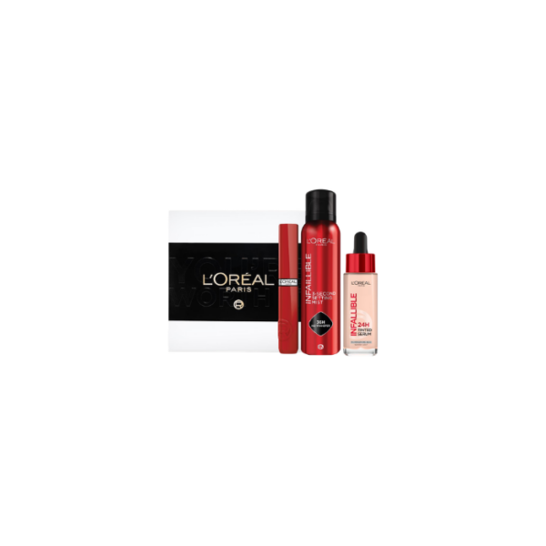 Gift Box Lipstick Setting Mist Serum L’Oréal