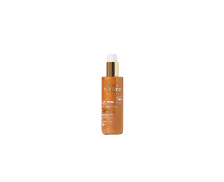 484 Suntan Oil Gold Luxurious Shimmering Tan Beesline - Image 1