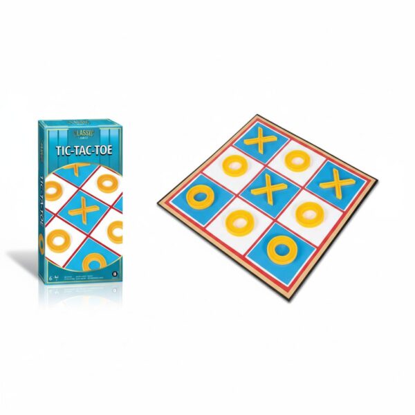 Classic Tic-Tac-Toe Game – Simple Strategy Fun for Kids