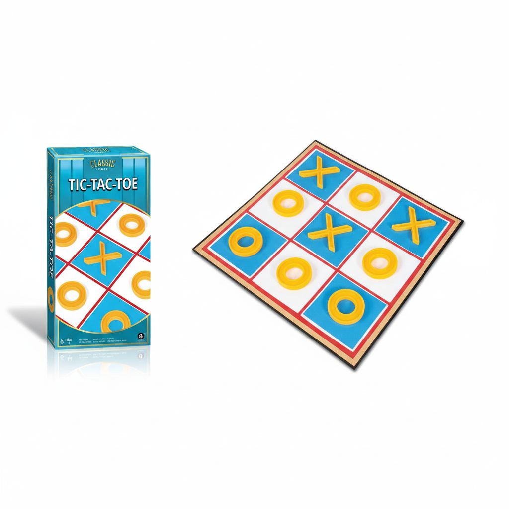 4897049308510 Classic Tic-Tac-Toe Game – Simple Strategy Fun for Kids