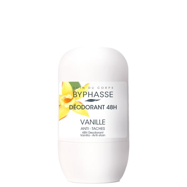 Byphasse 48H Deodorant Roll-on Extrait De Vanille 50ml