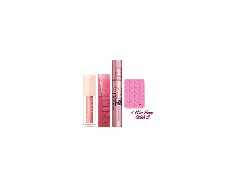 490 Lifter Gloss + Mascara Maybelline - Image 1