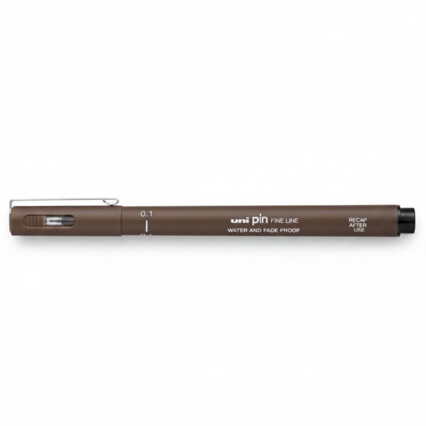 Fineliner Unipin Pen Pigment Ink Brown 0.1Mm#01-200