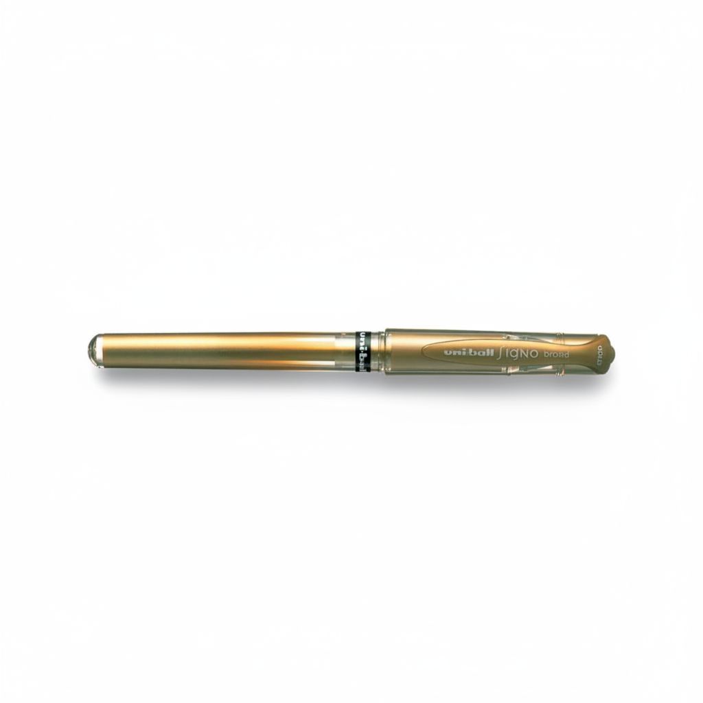 4902778665190-3 Signo Broad Gel Pen Gold 1.0Mm #Um153