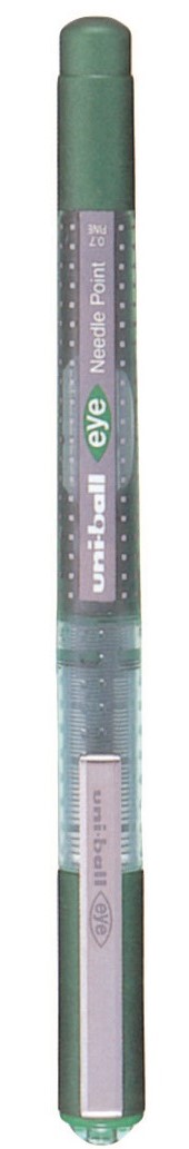 4902778665626 Roller Pen Eye Needle Point 0.7Green #Ub167