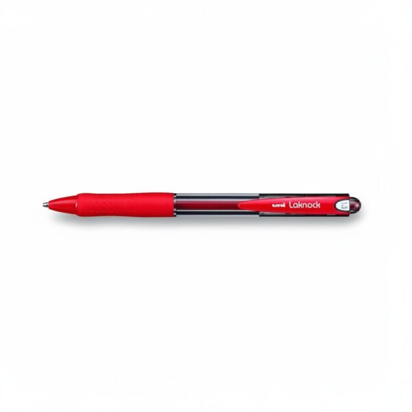 Ball Pen Laknock Retractable Red 1.0Mm#Sn100(10)