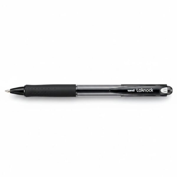 Ball Pen Laknock Retractable Black 1.0Mm#Sn100(10)