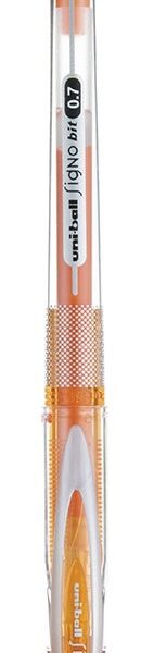 (Frz)Ball Pen Retractable 0.8Mm Vision Orange #Ubn178