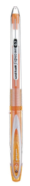 4902778805374 (Frz)Ball Pen Retractable 0.8Mm Vision Orange #Ubn178