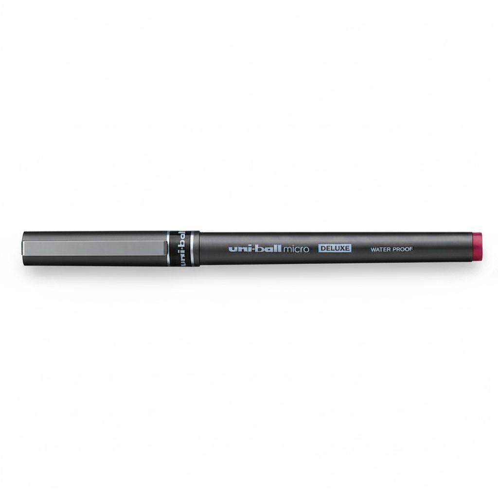 4902778913840 Roller Ball Pen Micro Deluxe 0.5Mm Red#Ub155