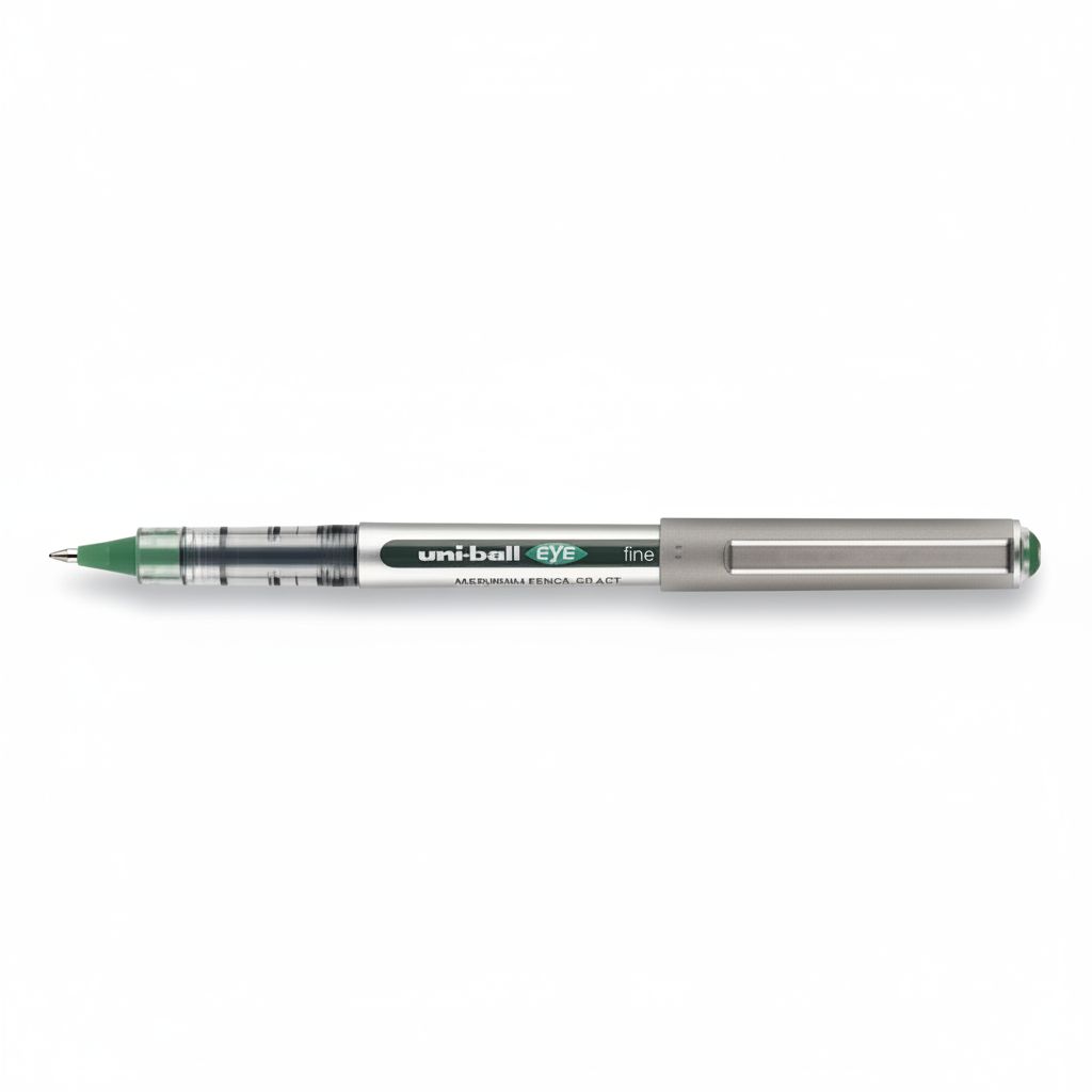 4902778913970-3 Roller Pen Eye Fine Green 0.7Mm #Ub157