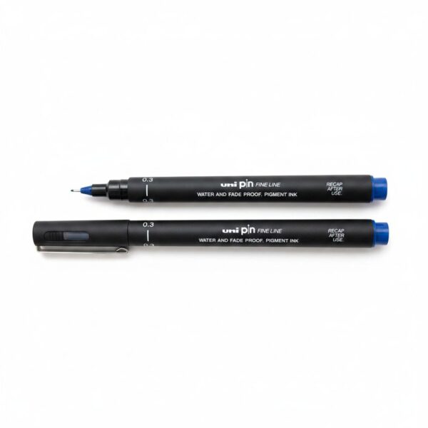Fineliner Unipin Pen Pigment Ink Blue 0.3Mm#03-200