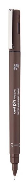 Fineliner Unipin Pen Pigment Ink Blue 0.5Mm #05-200