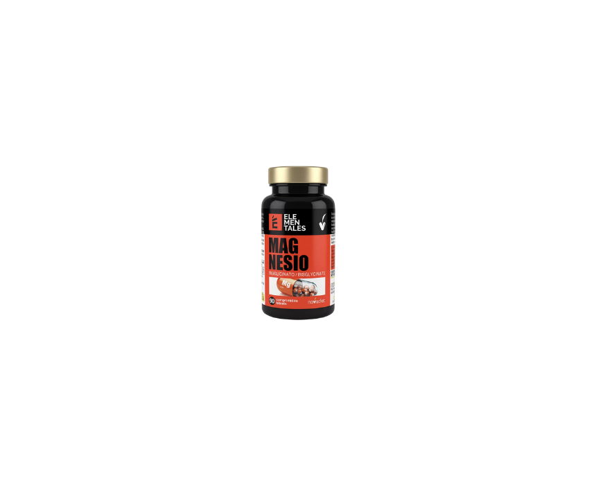 496 Magnesium Bisglycinate Energy Muscle Support Elementales - Image 1