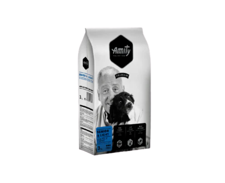 5 Senior Light Dog Food Amity - Image 1