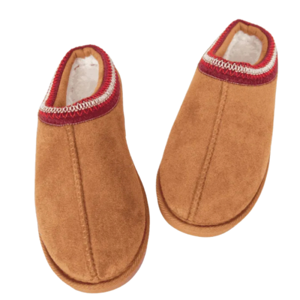 Sand Embroidered Slippers
