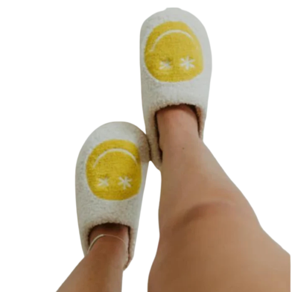 Daisy Eye Sherpa Slippers