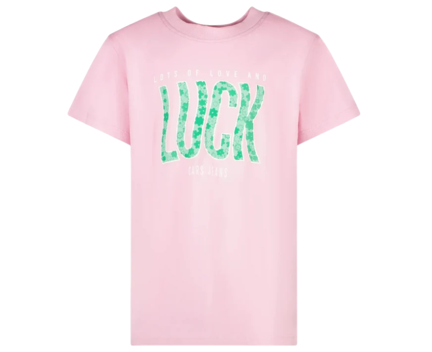 5 Lucky Short Sleeves T Shirt For Girls - Image 1