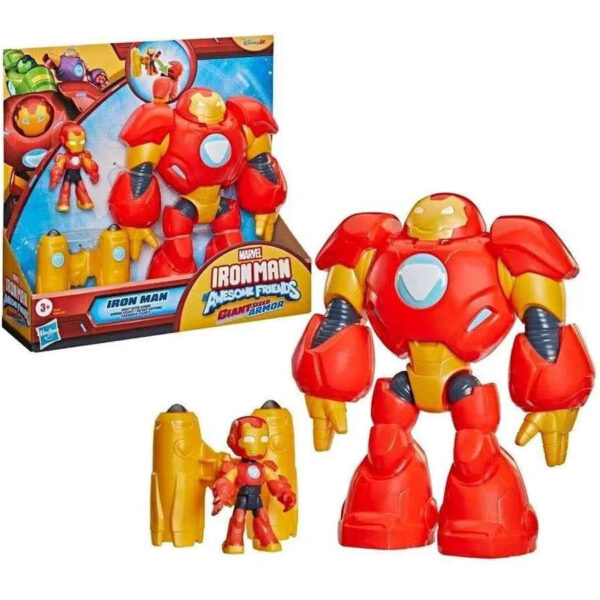 Marvel Iron Man and His Awesome Friends Giant-Sized Armor Iron Man