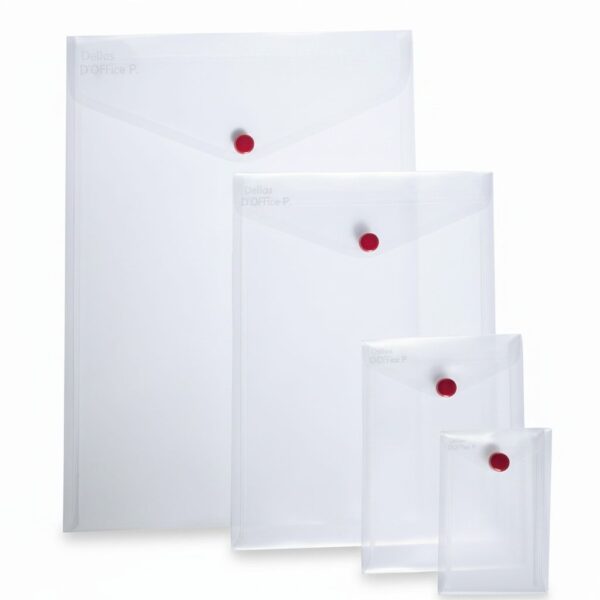 Polyfile A7 W/Button Clear #13306