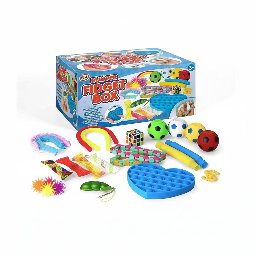 5021813210832-1 Bumper Fidget Box 24 Pieces#SV21083