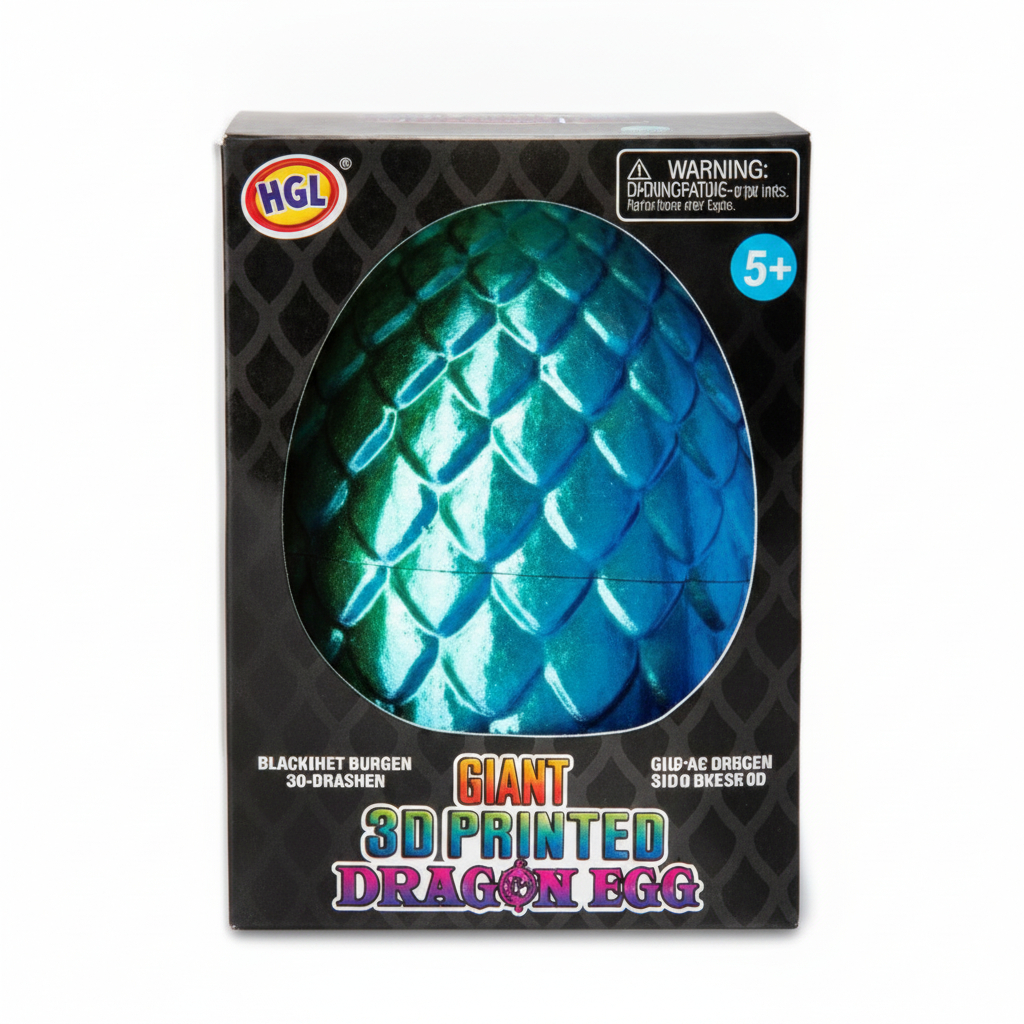 5021813222477 Giant 30 Printed Dragon Egg#SV22247