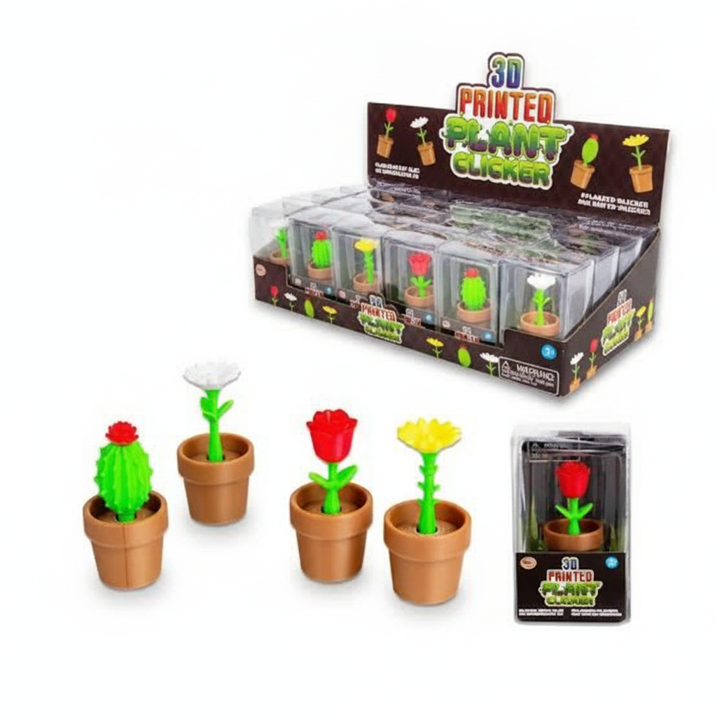 5021813223955 3D Printed Plant Clicker#SV22395