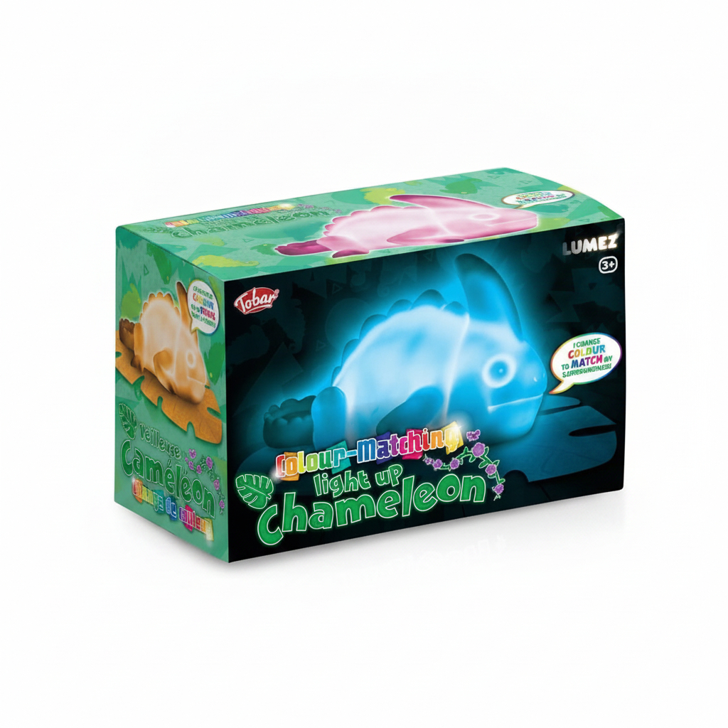 5038728141427 Lumez Colour Matching Light Up Chameleon#37077