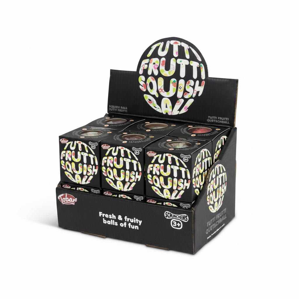5038728151754 Scrunchems Tutti Frutti Squish Ball#38591