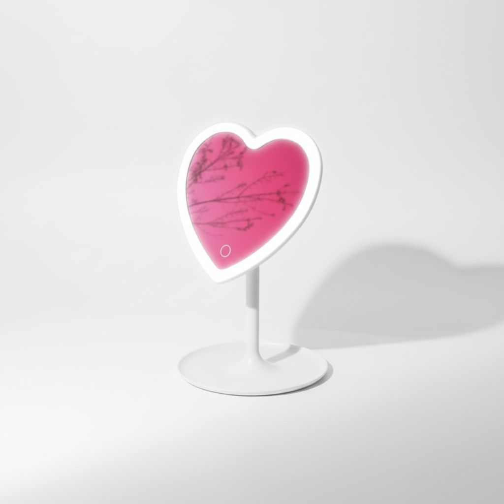 5055944707732-5 Heart Shaped Mirror Light#HSLM-100