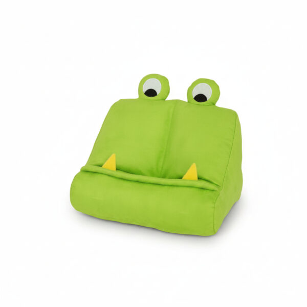 Soft Plush Companion Cushion Stand For Tablets, Phones & Books Green Frog#Bmg